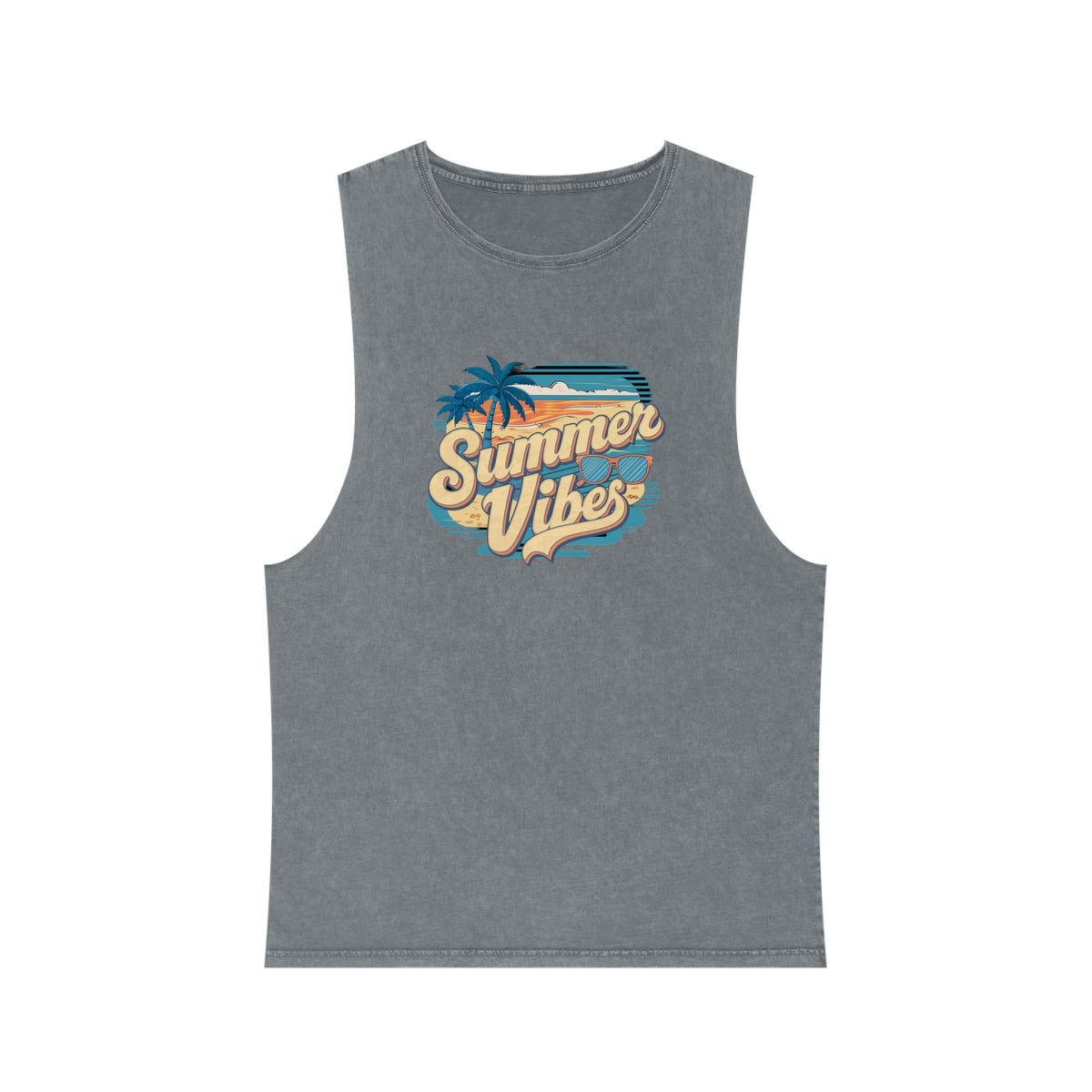 Unisex Stonewash Tank Top