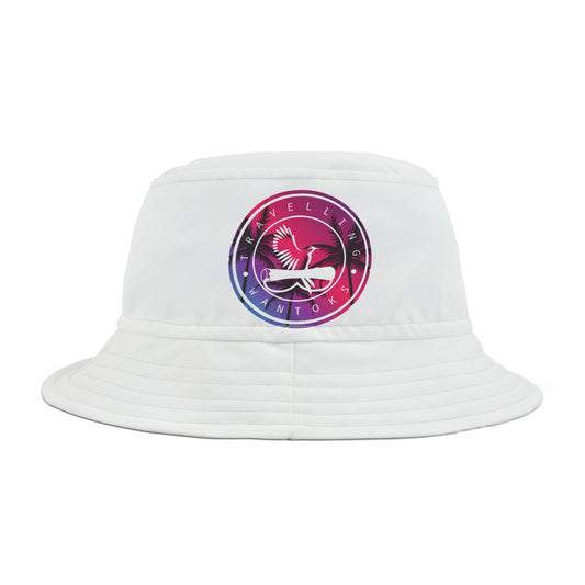 White Bucket Hat (AOP)