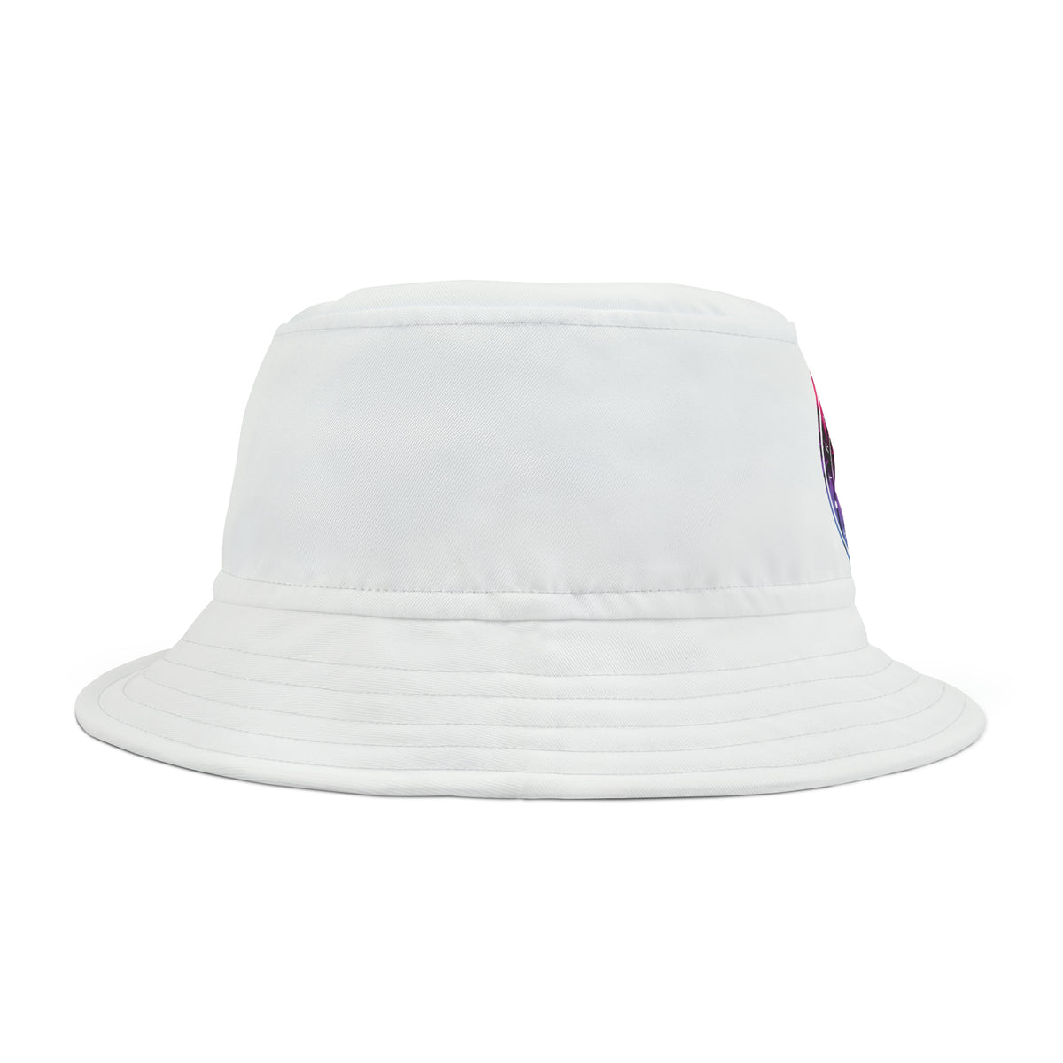 White Bucket Hat (AOP)