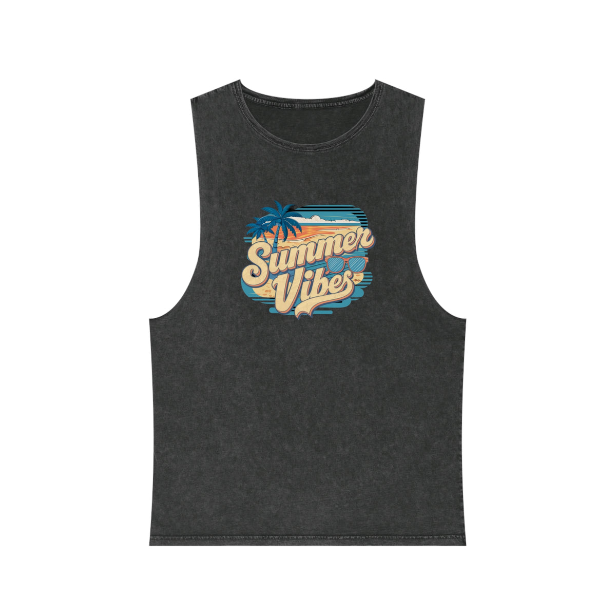 Unisex Stonewash Tank Top